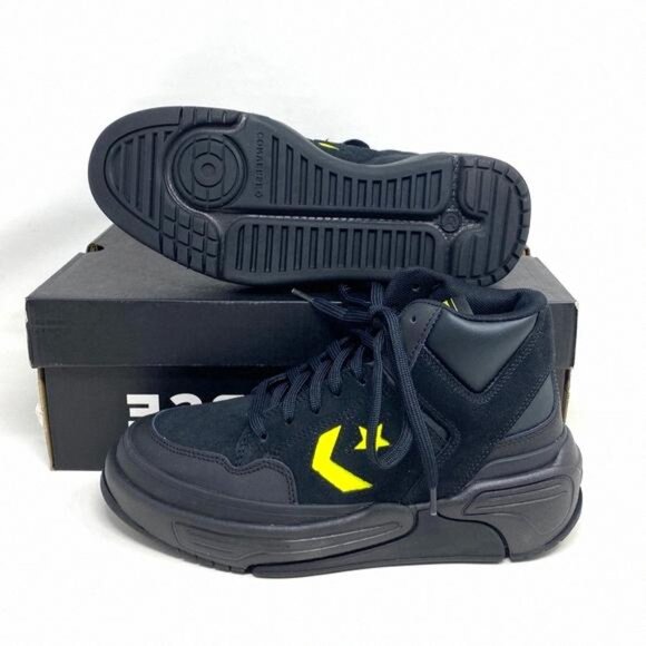 Converse Weapon CX Shoes Women Size Mid Top Black A03230C Sneakers Suede Leather - Picture 5 of 10